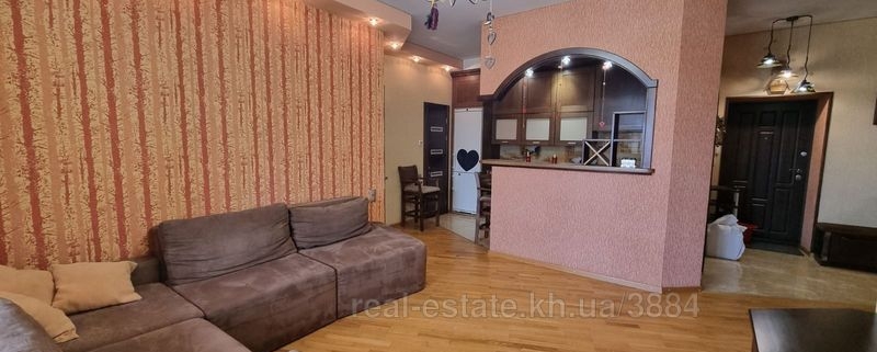 Аренда квартиры долгосрочно 12 000 в месяц  - сдам 2 комнатную квартиру 57 кв.м: Победы просп., Харьков, Алексеевка, Шевченковский район